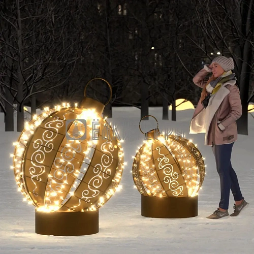 Золотой шар малый 1,05 м